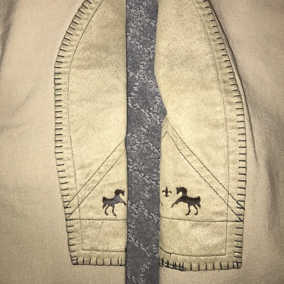 equine couture tan breeches - Picture 5 of 10